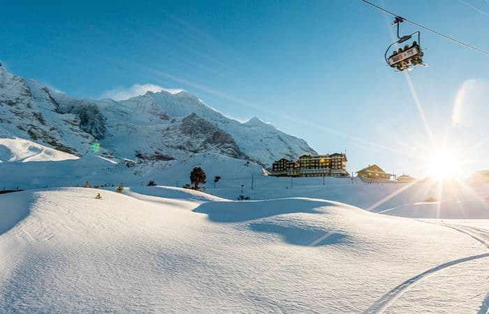 Wengen - One of the quietest ski resorts at half term
