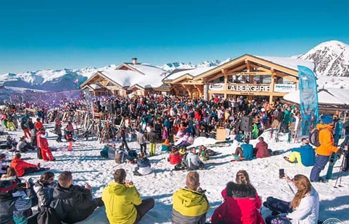 La Bergerie is one of the best apres ski bars in La Plagne