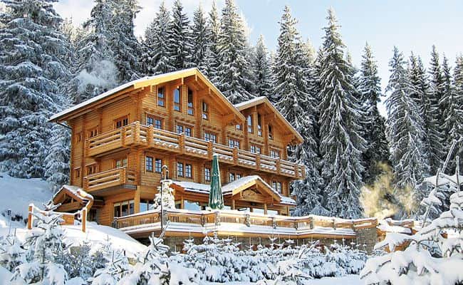 The Lodge, a luxury ski chalet in Switzerland