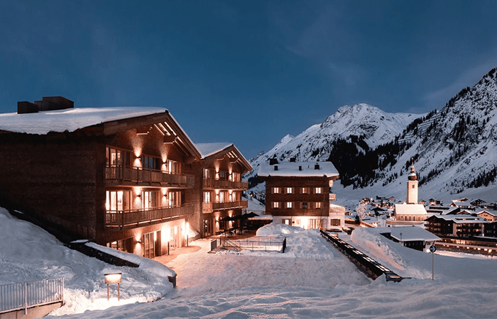 Aurelio hotel in Lech is a brilliant luxury hotel choice 