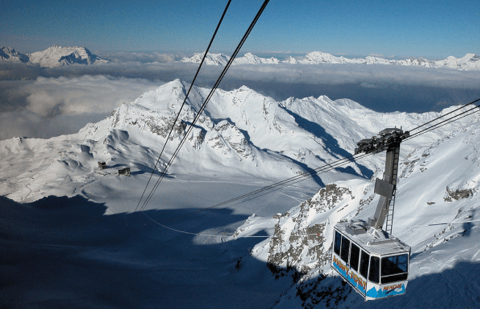 Nendaz cable lift 