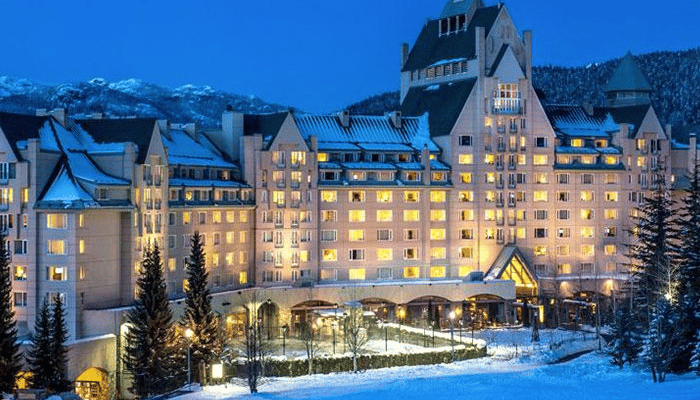 Fairmont Chateau is one of the best places to stay in Whistler