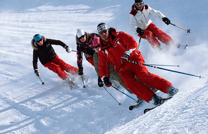Tuition and group lessons are important factors when planning your group ski trip 