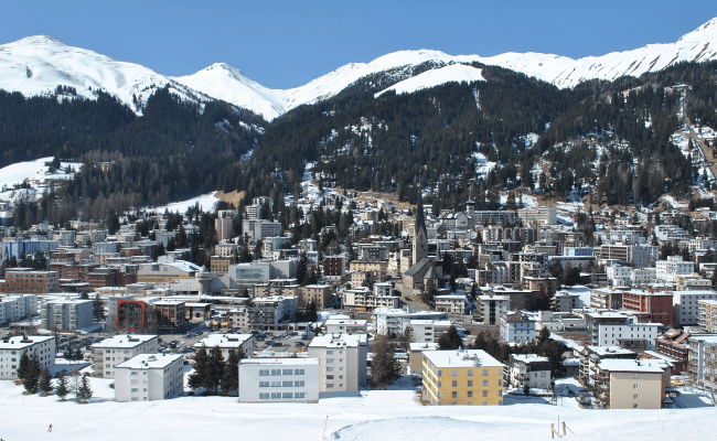 Davos Ski town