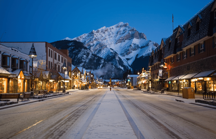 Banff town