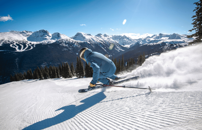 Whistler skiing