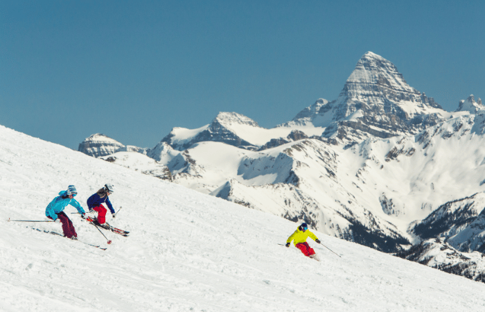 Banff skiing