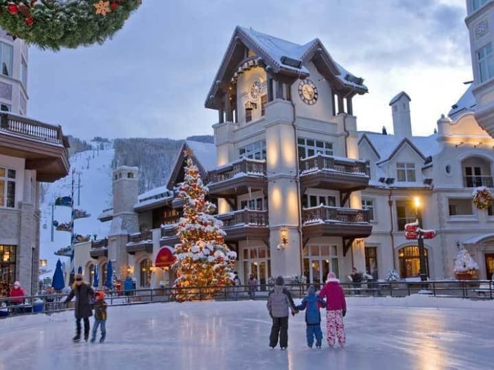 Ice Skating in Vail 