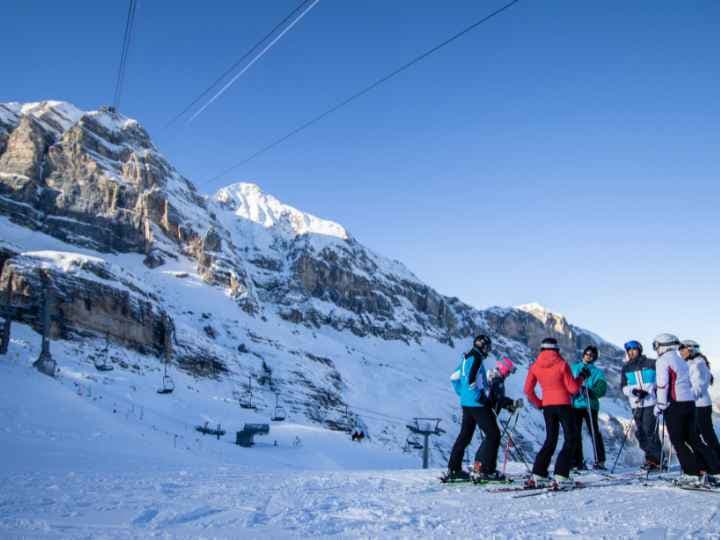 Cortina skiing