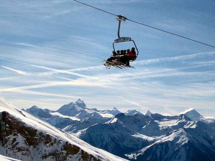 Best time to go skiing in Switzerland Leukerbad