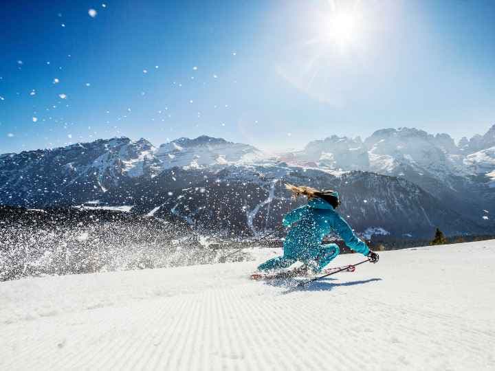 Madonna di Campiglio skiing