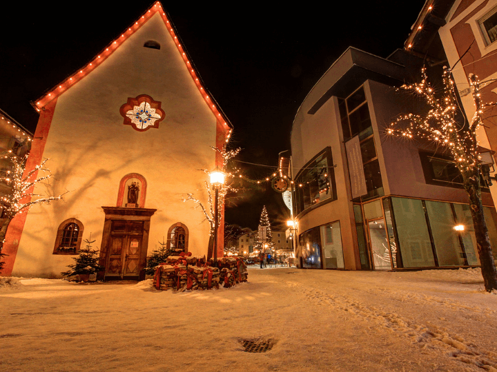 Ortisei town centre