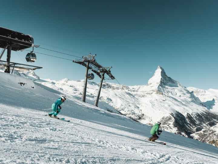 Zermatt ski resort 