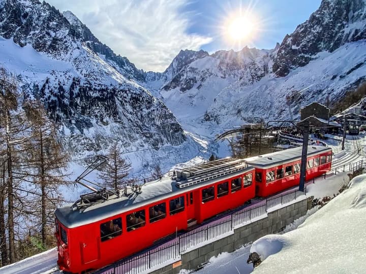 Cog Railway in Chamonix