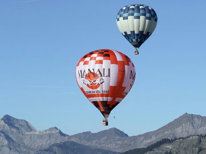 Hot Air Balloon Ride in Courchevel