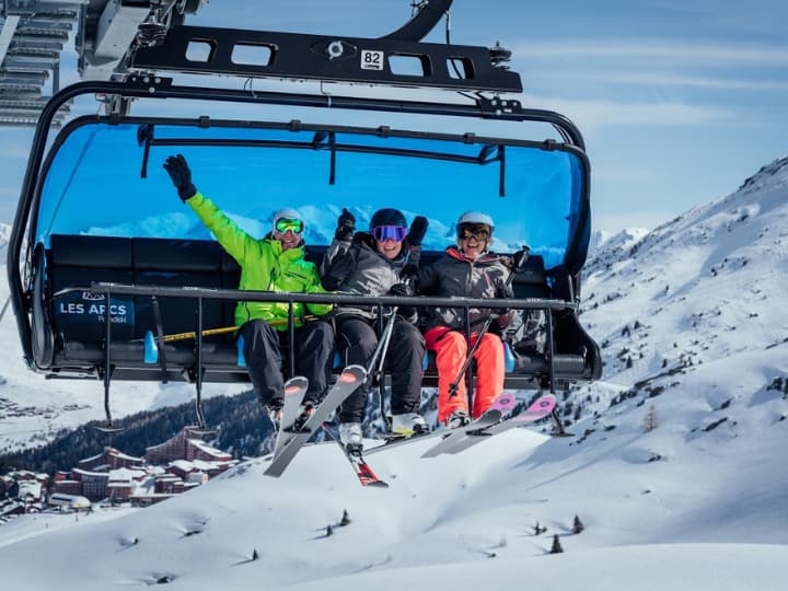 Edelweiss in Les Arcs.