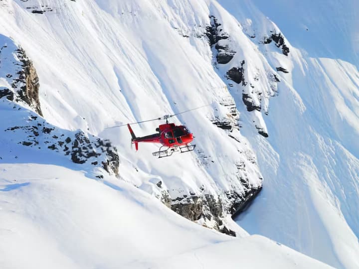 Heliskiing in Courchevel