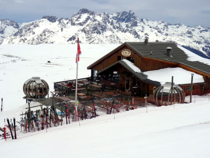 La Plage des Neiges in Alpe d'Huez