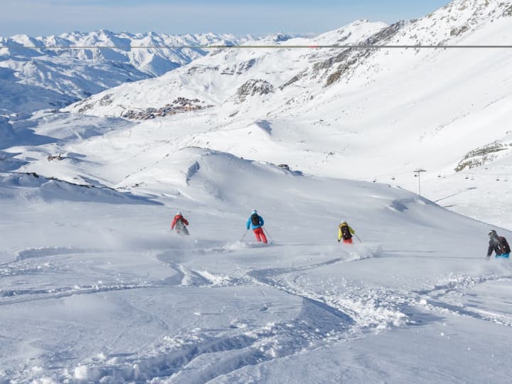 Cime Caron (Black) in Val Thorens