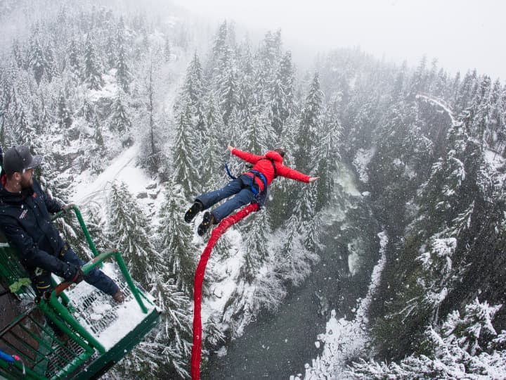 Bungee Jump in Whistler