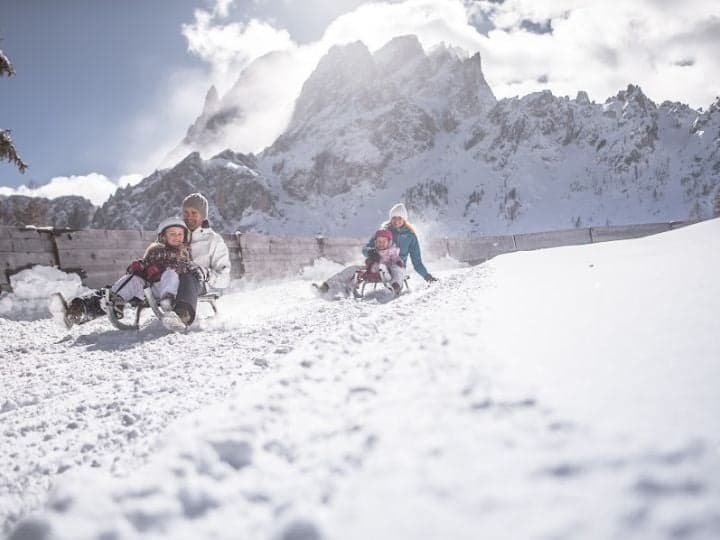 Tobogganing